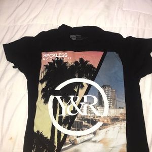 Young and reckless graphic T-shirt